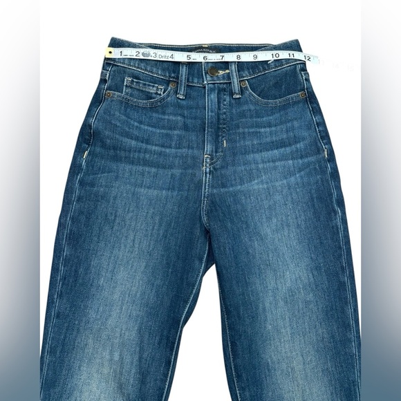 Banana Republic, Premium Denim Ultra High-Rise Slim Fit Jeans, Petite 24, Blue - Picture 3 of 9